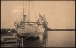 Tampa Ship in Port Tampa