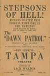 Flyer, The Dawn Patrol at Tampa Theatre, 1930 by Tampa Theatre