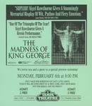 Voucher, The Madness of King George at Tampa Theatre, February 6, 1995 by Tampa Theatre