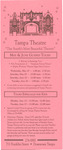 Flyer, Tampa Theatre Tours, May-June 1995 by Tampa Theatre