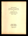 Report, Specifications for Site Grading, Paving, and Drainage for Unit Three of Progress Village, June 24, 1960 by Pullara and Watson Architects and Engineers