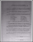 Minutes, Progress Village Board of Directors Meeting and Cafeteria and Strip Mall Plans, Tampa, August 18, 1958 - September 2, 1958