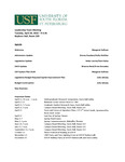 Agenda, Leadership Team Meeting, April 20, 2010 by University of South Florida St. Petersburg. Office of the Regional Chancellor
