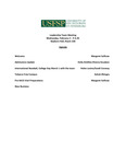 Agenda, Leadership Team Meeting, February 2, 2011 by University of South Florida St. Petersburg. Office of the Regional Chancellor