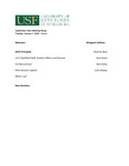 Agenda, Leadership Team Meeting, January 5, 2010 by University of South Florida St. Petersburg. Office of the Regional Chancellor
