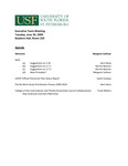 Agenda, Leadership Team Meeting, June 30, 2009 by University of South Florida St. Petersburg. Office of the Regional Chancellor