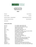 Agenda, Leadership Team Meeting, June 8, 2011 by University of South Florida St. Petersburg. Office of the Regional Chancellor