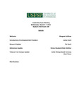 Agenda, Leadership Team Meeting, March 9, 2011 by University of South Florida St. Petersburg. Office of the Regional Chancellor