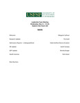 Agenda, Leadership Team Meeting, May 11, 2011 by University of South Florida St. Petersburg. Office of the Regional Chancellor