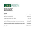 Agenda, Leadership Team Meeting, May 26, 2009 by University of South Florida St. Petersburg. Office of the Regional Chancellor