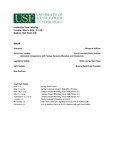 Agenda, Leadership Team Meeting, May 4, 2010 by University of South Florida St. Petersburg. Office of the Regional Chancellor