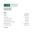 Agenda, Leadership Team Meeting, May 5, 2009 by University of South Florida St. Petersburg. Office of the Regional Chancellor