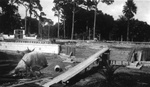 The Foundation being laid during the construction of the Charles and Edith Ringling Mansion by George Isenberg Construction by Charles Ringling and New College of Florida (Sarasota, Fla.)