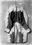 A Frockcoat with heavy embroidered designs containing oak leaves across the front, center, back, and on the collar