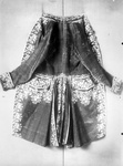 A Long coat white embroidery with sprigs of flowers on pockets by Charles Ringling and New College of Florida (Sarasota, Fla.)