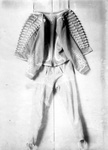 A Soldier's coat with braids and breeches with decorated loops