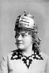 Therese Malten 1855-1930, German soprano in helmet. Hofphotograph W. Hoeffert by Charles Ringling and New College of Florida (Sarasota, Fla.)