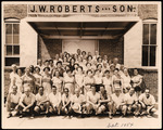 J.W. Roberts and Son Staff Members, September 1954