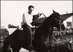 Manuel Lopez on a Horse, circa 1920s