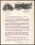 Letter, H.B. Roberts to A.H. Cole, April 16, 1912 by H. B. Roberts
