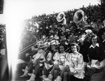 A Band during some tense moments at the game