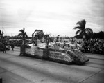The Anthony Distributing Company float during the Gasparilla Parade