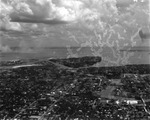 An Aerial view of Tampa and Tampa Bay