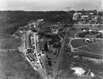 An Aerial view of the railroad yards