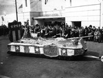 The "Millions for Defense" float during the Gasparilla Parade