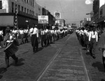 The Booker T. Washington Junior High School Safety Patrol Marches in a Parade by Robertson and Fresh (Firm)
