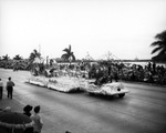 A Cinderella float during the Gasparilla Parade