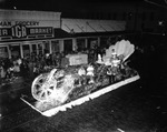 The Central Truck Lines Float During the Gasparilla Night Parade