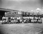 Employees Standing Outside Tamiami Freightways by Robertson and Fresh