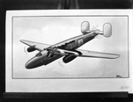 Drawing of an Airplane by Robertson and Fresh