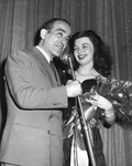 Frank Grasso and Mary Hatcher Onstage at the Tampa Theatre