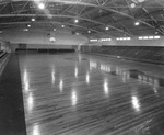 Gymnasium at Woodrow Wilson Junior High School by Robertson and Fresh
