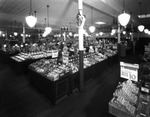Merchandise displays at the W. T. Grant Company on Franklin Street by Robertson and Fresh