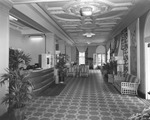 Lobby and Check-in Desk of the Thomas Jefferson Hotel