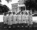 Nursing Students Pose for a Photo by Robertson and Fresh (Firm)