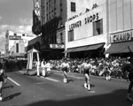 Majorettes Pass During the Gasparilla Parade down Franklin Street by Robertson and Fresh (Firm)