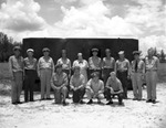 Military Personnel Posing for a Photograph by Robertson and Fresh