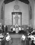 A Mass Inside the Sacred Heart Catholic Church