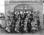 People Pose in Spanish Attire at the Centro Asturiano by Robertson and Fresh (Firm)