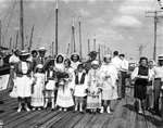 People Dressed for the Greek Cultural Celebration at the Dock in Tarpon Springs by Robertson and Fresh (Firm)