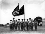 Reserve Officers Training Corps Cadets at Attention by Robertson and Fresh (Firm)