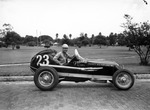 Photograph of Frank's Auto Paint and Body Race Car No. 23 with Driver at the Wheel by Robertson and Fresh
