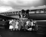 People Outside a National Airlines Plane by Robertson and Fresh (Firm)