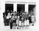 Students of the American Hellenic Center by Robertson and Fresh