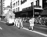 Soda Pop and Hot Dogs Float Sponsored by Bayside School During the Children's Gasparilla Parade on Franklin Street