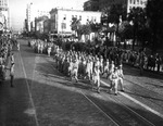 Soldiers March in the Children's Gasparilla Parade in Front of the Hillsborough County Courthouse by Robertson and Fresh